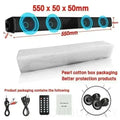 BS-28B High Quality Bluetooth Speaker High Power Wallmounted Wireless 40w Sound Bar Stereo Home Theater TV Strong Bass Sound Bar