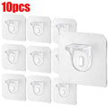 Shelf Support Hooks Punch-Free Closet Cabinet Partition Plate Holder Without Trace Bracket Home Tools For Home Kitchen Bathroom