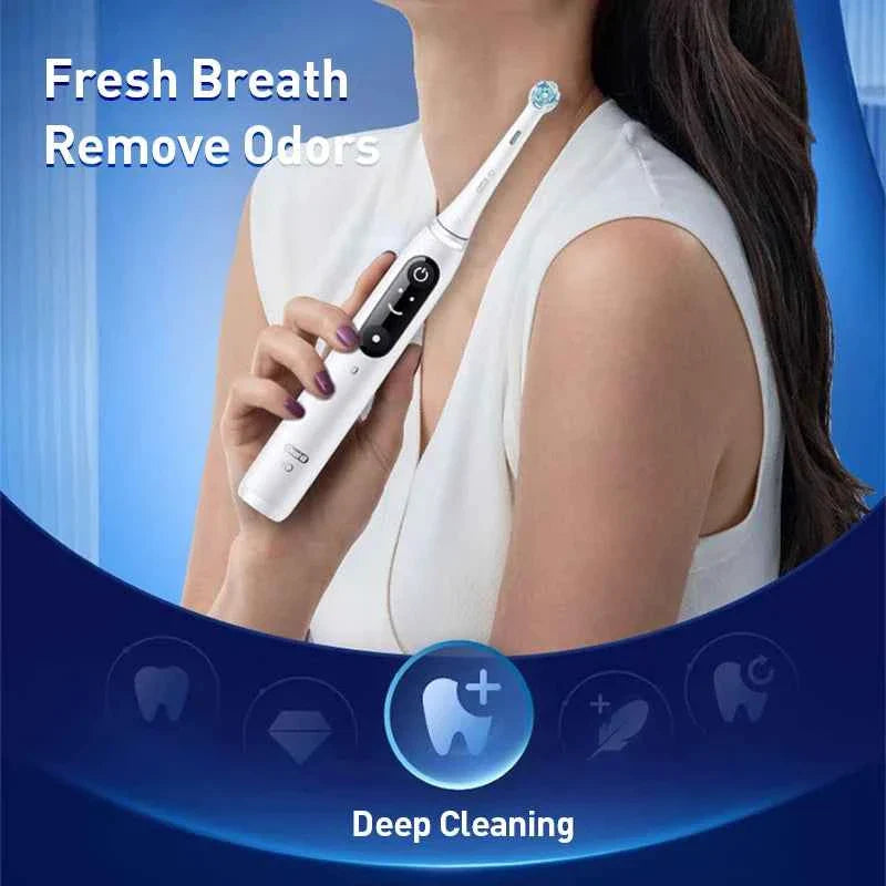 Oral B Io Series 7 Smart Electric Toothbrush with Pressure Sensor 2 Minutes Timer Smart Clean Teeth Adult Teeth Brush