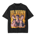 Mens T-Shirt Heated Rivalry Shane Hollander Washed T Shirts Hip Hop  Summer Tees Y2K Basic Loose Casual Tops Gift Idea