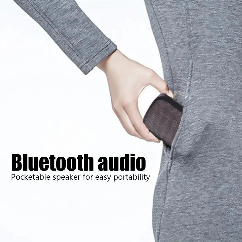 Mini Bluetooth Speaker HIFI Speakers Soundbar Portable Bluetooth 5.0 Wireless Soundbar 500mAh Battery For Outdoor Indoor Sports