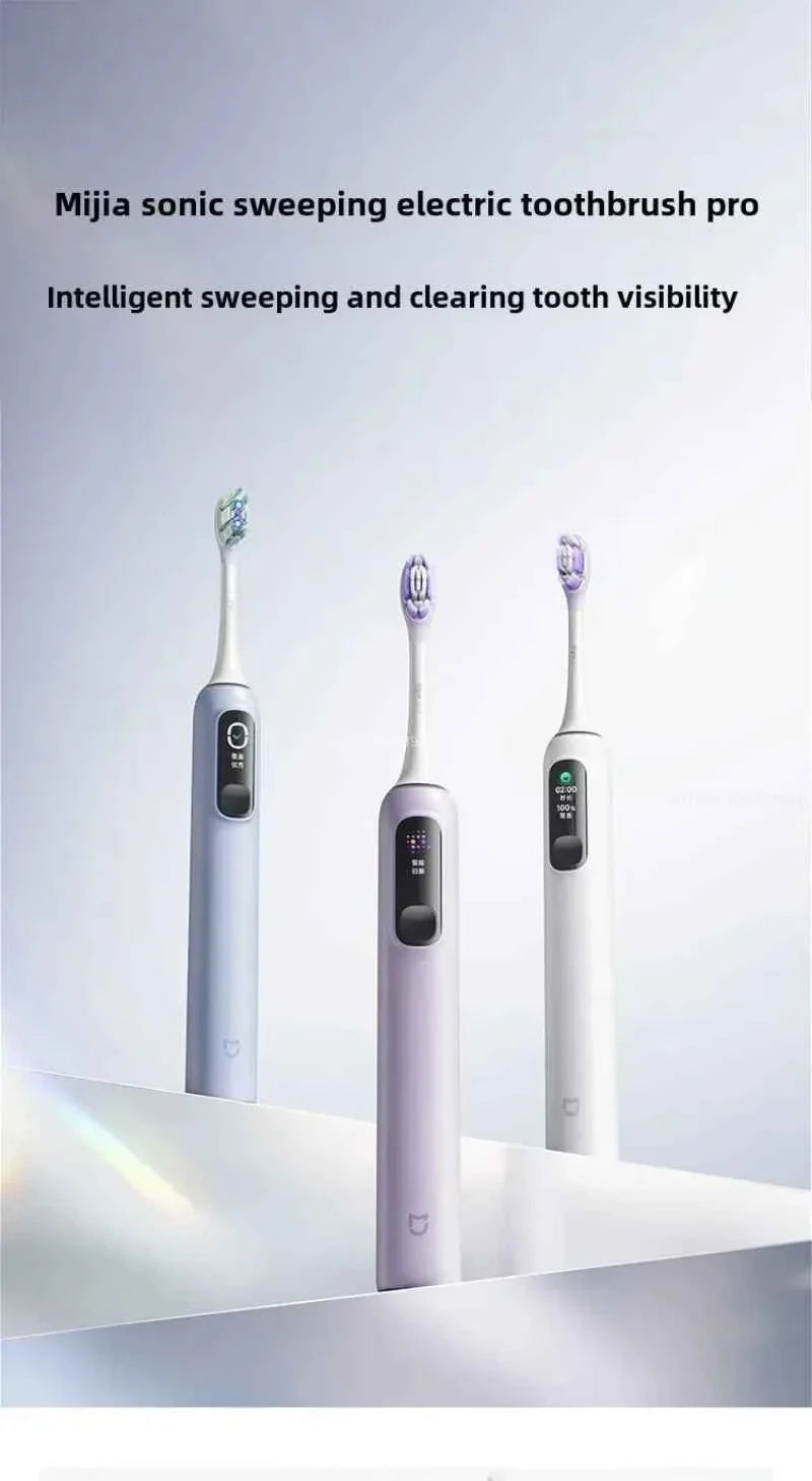 Mijia Sonic Sweep Vibration Electric Toothbrush Pro Intelligent Tooth Surface Recognition Digital Display Reminder