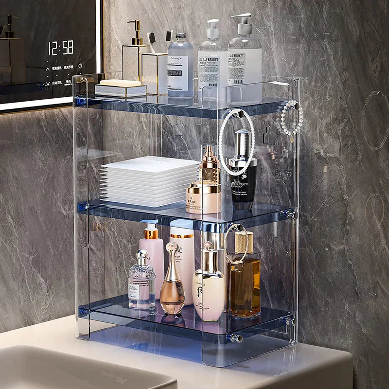 Household Multi-layer Cargo Shelf Thickened Storage Storage Shelf Floor Angle Steel Basement Supermarket Display Shelf