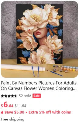 Acrylic Paint By Numbers Modular Picture With Paint Drawing On Canvas Adults Handpainted Gift Wall Art Painting Home Decor