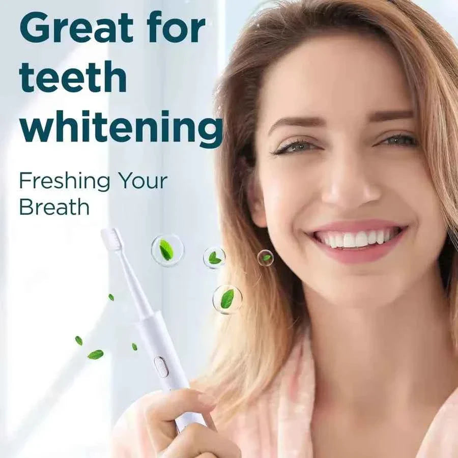 New Design Electric Sonic Toothbrush Soft Bristle 6 Cleaning modes LED Display IPX7 Waterproof USB Fast Charging Oral Care Tool