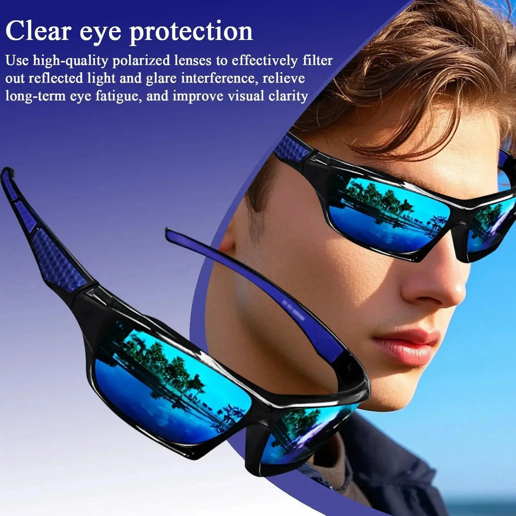 Protection Sun Glasses Glasses Comprehensive Mens Sun Comfortable Fashion Shades Outdoor Sport Eyewear For Driving Running