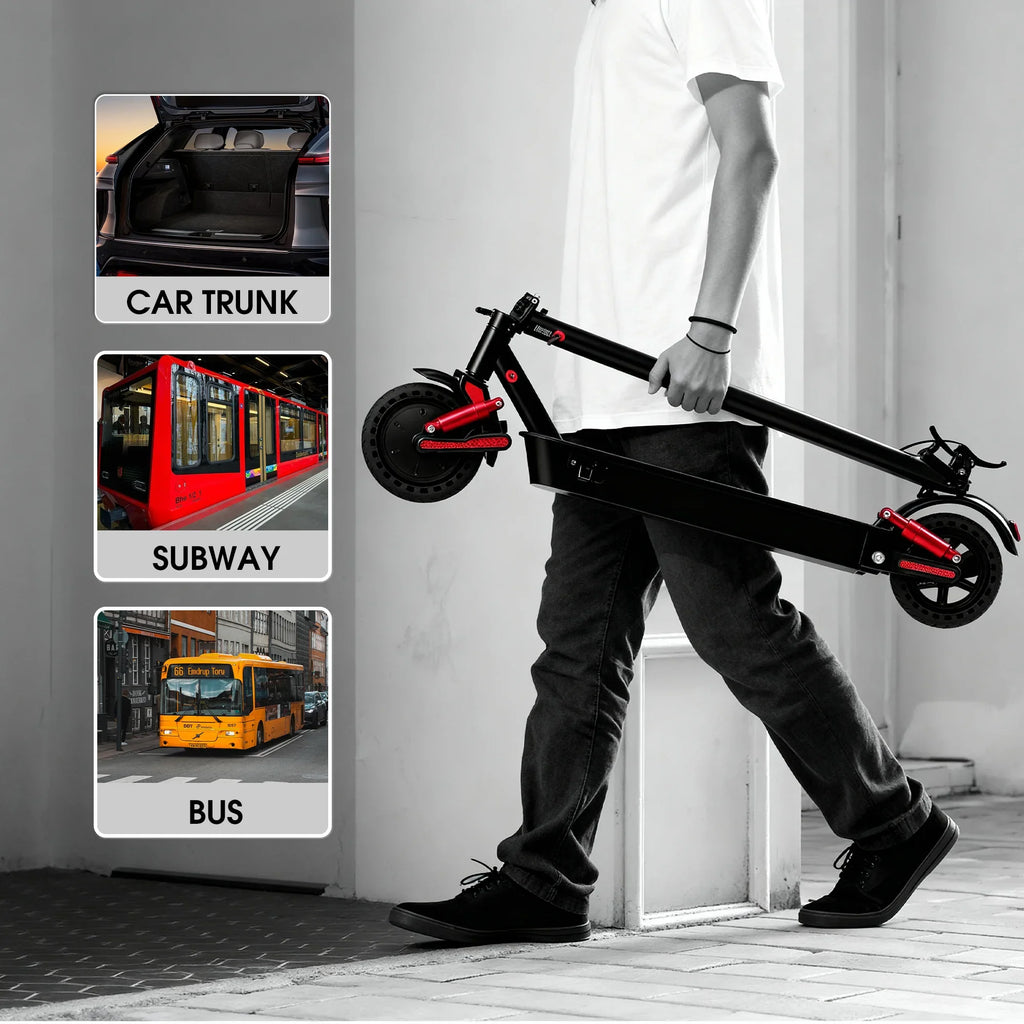 HUANCI D06 500W e scooter Electric Scooters 32km/h escooters Escooter scooter electric for adults eScooter Dual Shock Absorbers
