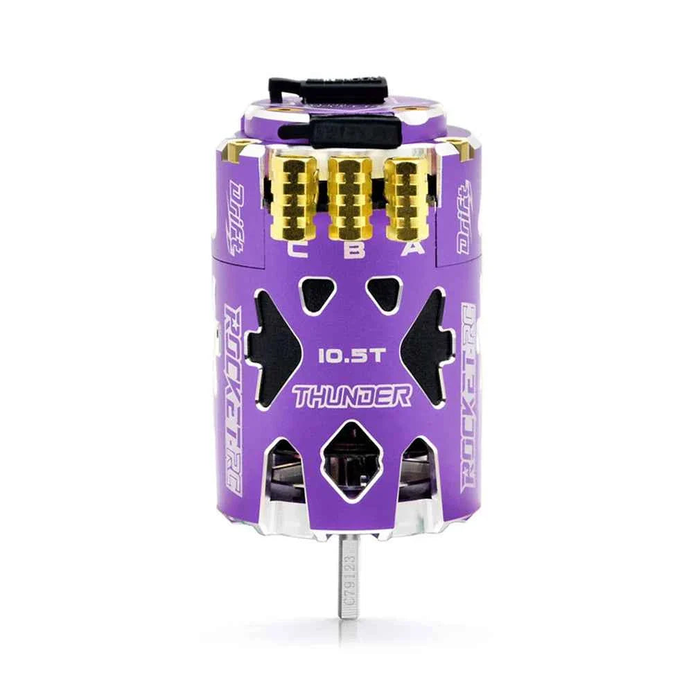 Rocket-RC Thunder 540 Sensored Brushless Motor 10.5T 13.5T 2-3S 3.175 mm Shaft for 1/10 RC Racing Drift Car Parts Surpass Hobby