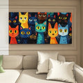 1.5-Inch Thick Pine Solid Wood Frame, Canvas Wall Art, Birthday Gift Art Wall Painting, Bedroom, Office, Living Room