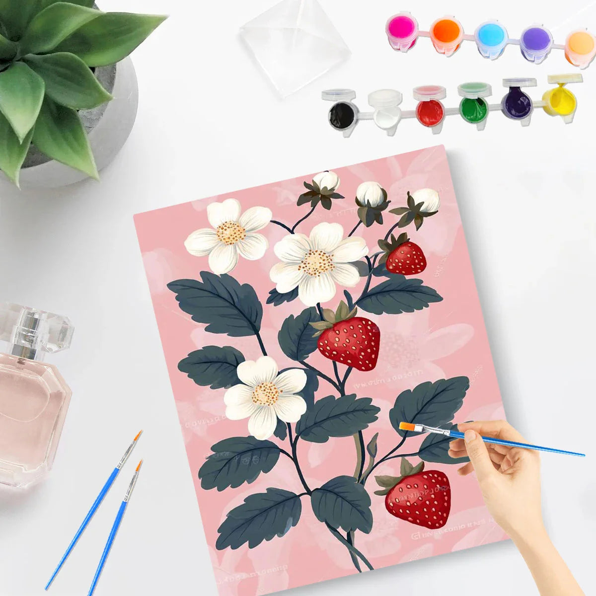 PhotoCustom Paint By Number Outdoor Scenery Kit Drawing On Canvas Diy Christmas Gift For Living Room Decora