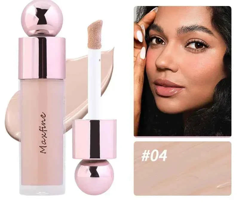 Smooth Liquid Foundation Cream Moisturizing Waterproof Concealer Modify Skin Tone Cover Acne Spots Full Coverage Face Make Up