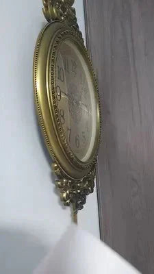 Large Luxury Gold Wall Clock Living Room Silent Creative Swing Wall watches Bedroom Quartz Clocks Wall Home Decor