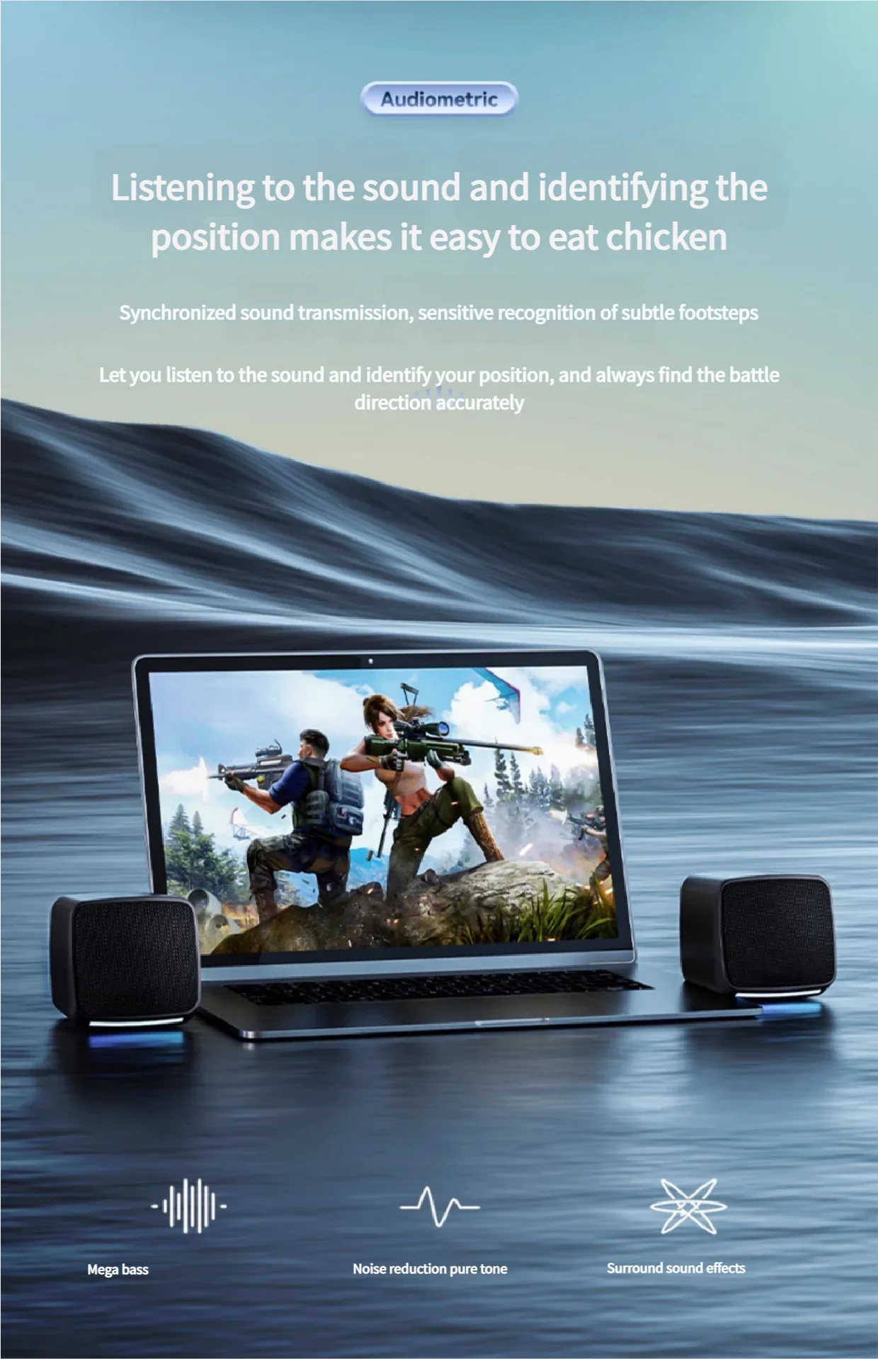 SOREX E-1078 Ultra-Portable USB Multimedia Speakers - 2.0 Channel 6W Stereo Sound for Laptop & PC