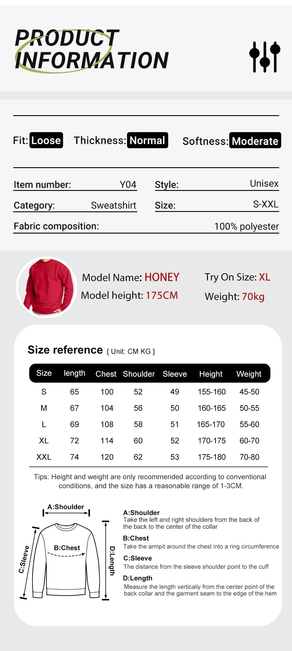 C'Est La Vie Paris Prints Man Sweatshirt Casual Loose Sportswear Hip Hop Fashion Pullovers Fleece Soft Clothing Crewneck Tops