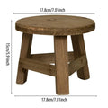 Wooden Stool Plant Stand Mini Kid Stool Fishing Wooden Stool Flower Shelf Bonsai Rack Interior Decoration Kitchen Small Bench
