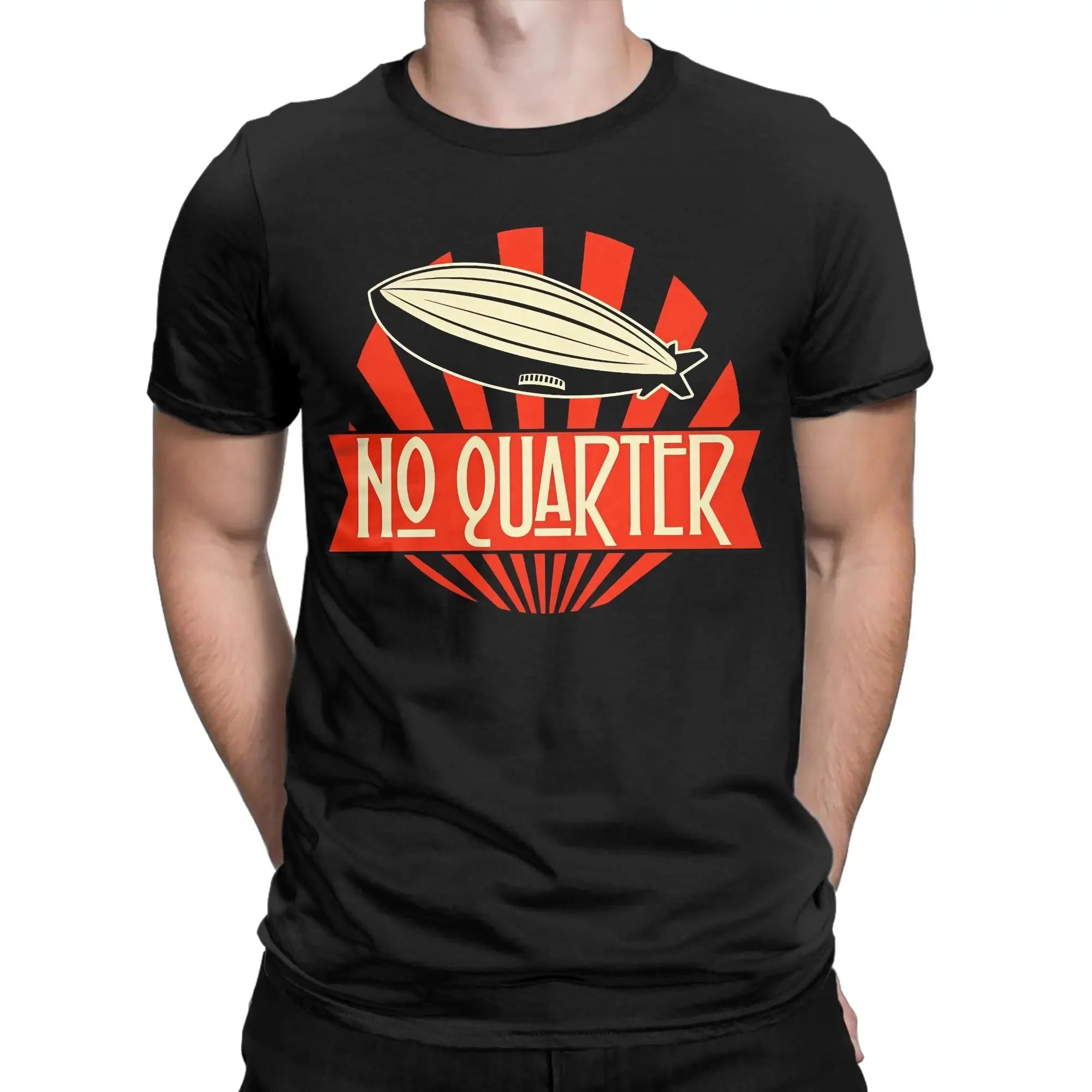Men T-Shirts Leds Zeppelins Mother Ship Art Amazing Tee Shirt Short Sleeve  T Shirts O Neck Clothes