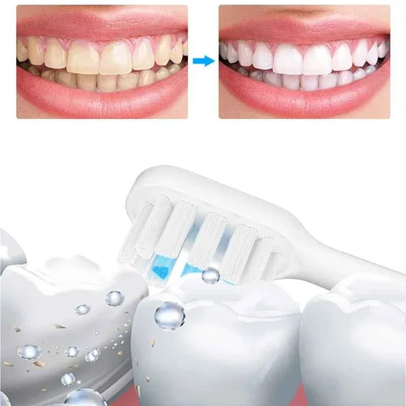 4/8PCS Replacement Brush Heads For XIAOMI MIJIA  T700 Sonic Electric Toothbrush Dupont Bristle with Caps Sealed Pack