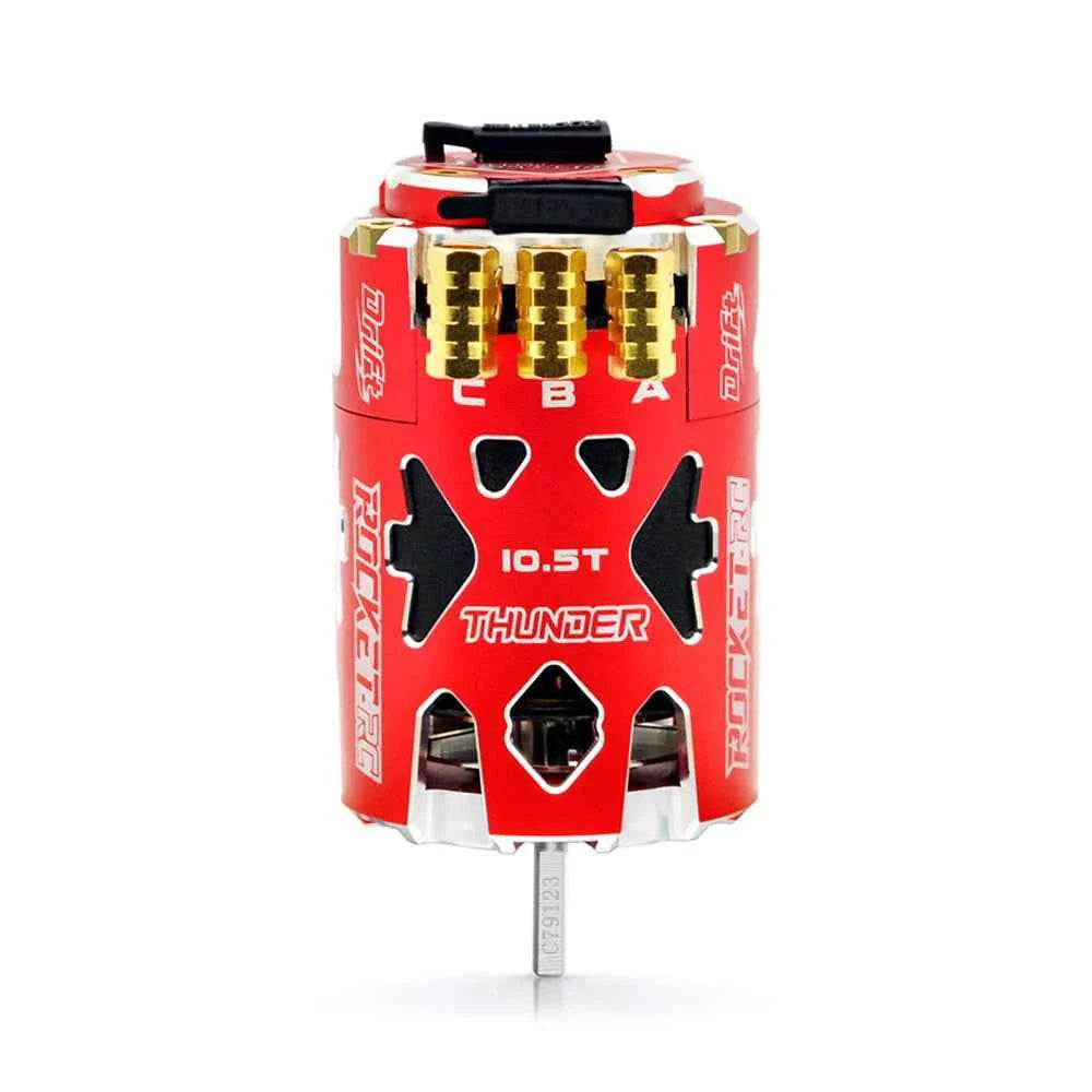 Rocket-RC Thunder 540 Sensored Brushless Motor 10.5T 13.5T 2-3S 3.175 mm Shaft for 1/10 RC Racing Drift Car Parts Surpass Hobby