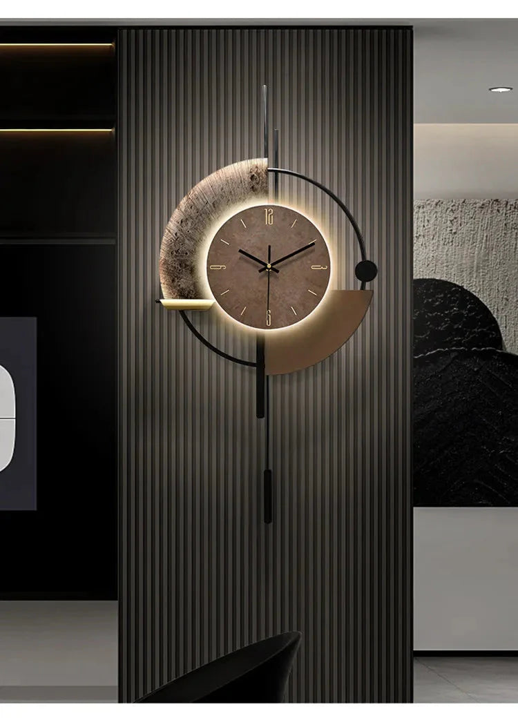 Voice Control Artist of Life Optional Luminous House Clock