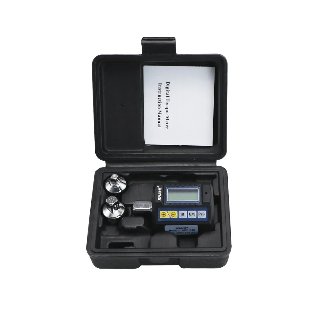 SHAHE High Precision Mini Torque Adapter Square Drive 1/2''1/4'' 3/8'' Digital Torque Wrench Electronic Digital Torque Meter