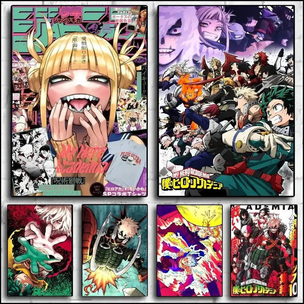 Painting By Numbers for Adult  Classic Anime My Hero Academia Paint By Number Home Decor