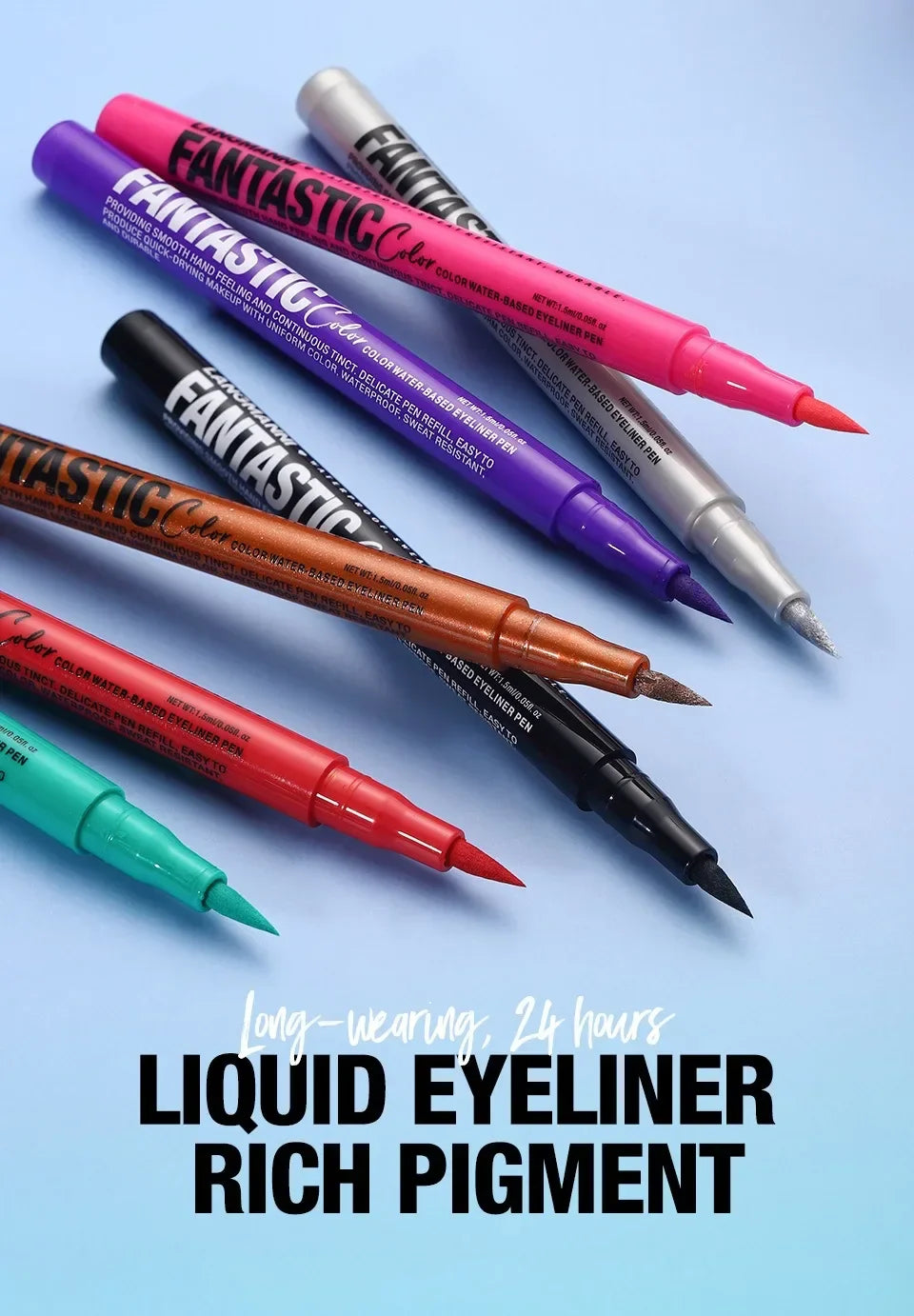 Red Wine Black Waterproof Eyeliner Pencil Untra-fine Liquid Eye Liner Pen Quick Dry Long Lasting Non Smudge Makeup Cosmetics
