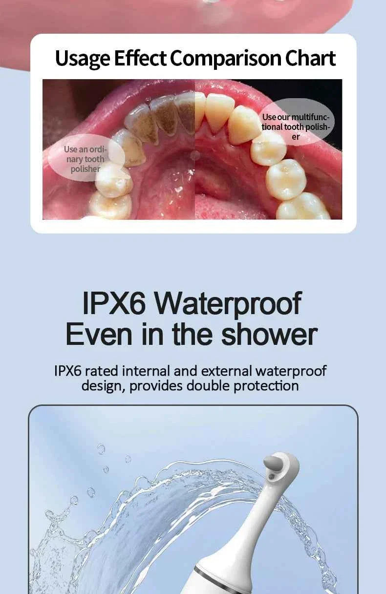 Xiaomi Electric Sonic Vibration Dental Scaler Teeth Whitening Plaque Calculus Stains Tartar Removal Toothbrush Tooth Clean NEW