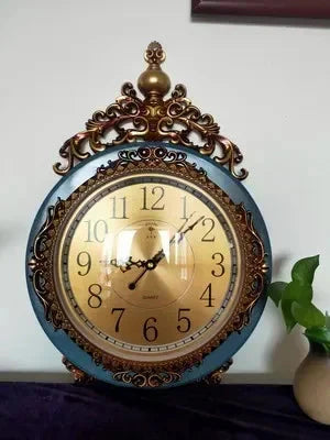 Large Luxury Gold Wall Clock Living Room Silent Creative Swing Wall watches Bedroom Quartz Clocks Wall Home Decor