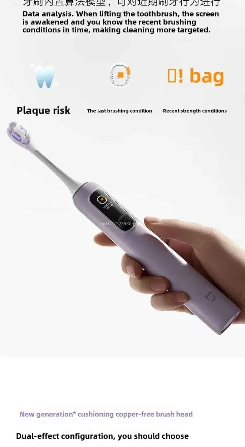 Mijia Sonic Sweep Vibration Electric Toothbrush Pro Intelligent Tooth Surface Recognition Digital Display Reminder