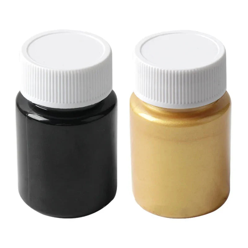 Metallic Acrylic Paint Waterproof, Statue Coloring Hand-painted Art Graffiti Gold/Silver Watercolor Pigments