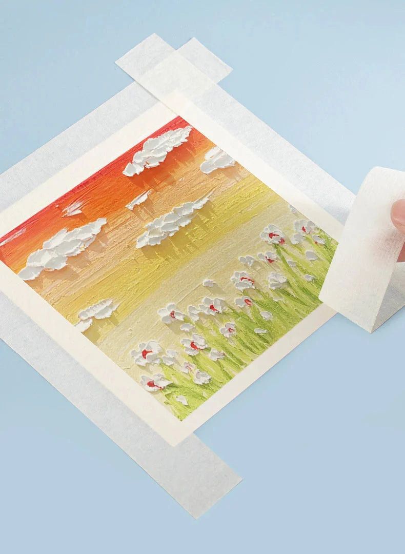 50 Sheets Art Supplies Oil Pastel Paper 200gsm Chalk Coloring Crayons Painting Books Acid Free Natural Colortones Drawing