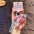 Genuine Pokemon Keychain: Scented Anime Figure Pendant