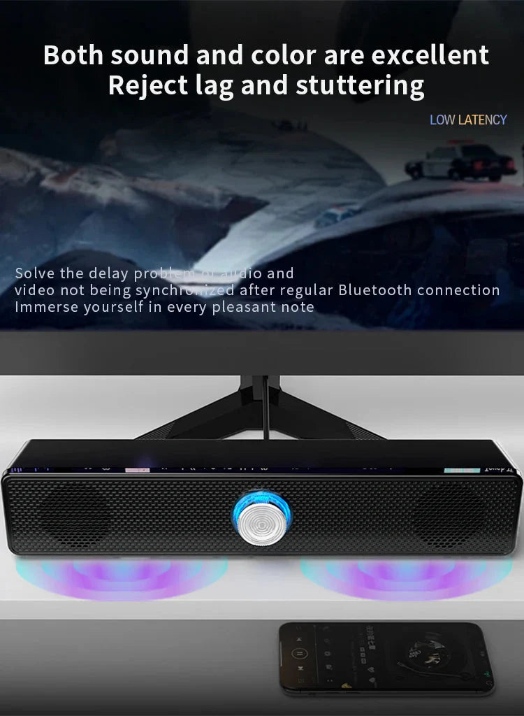 Surround Speaker Home Theater Sound System Computer Soundbar For TV Subwoofer Wired Stereo Strong Bass