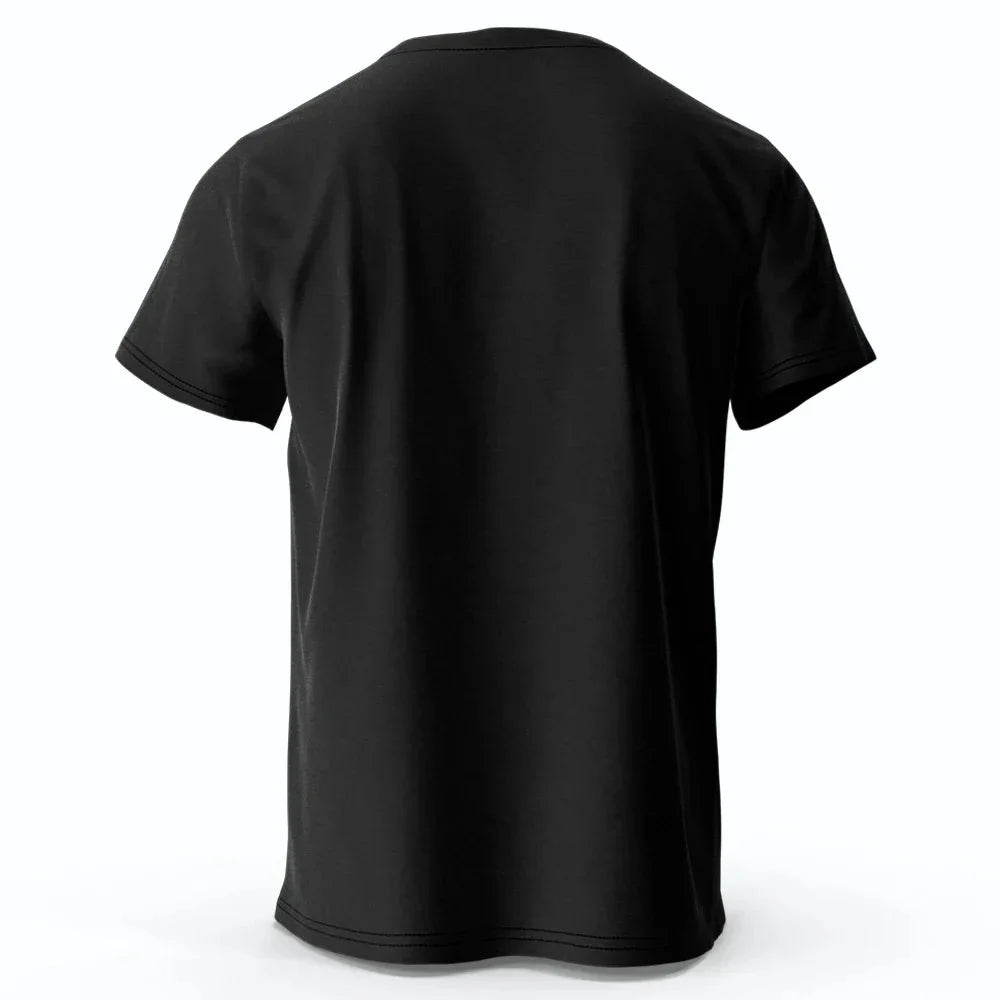 Men's Music World Printed T-Shirt 100% Cotton Oversized Classic Funny Graphic Tees for Men Women Summer Tops
