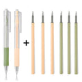 1/8pcs Art Utility Knife Pen Knife Pen Refill Set Paper Cutting Tool Precision Scrapbooking Sticker Cutter DIY Craft Supplies