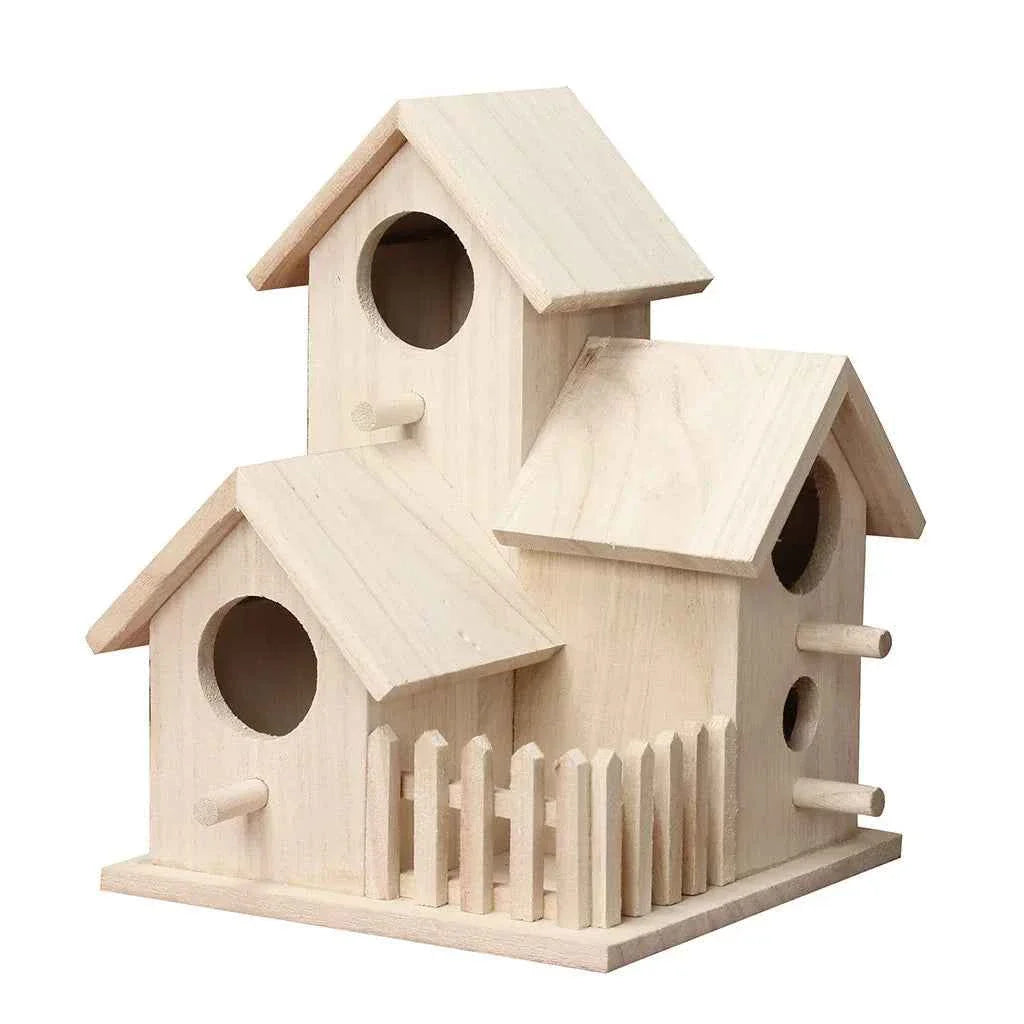 Wooden Bird Houses Bluebirds Home Small Bird House For Outside Garden Unfinished Bird Houses To Paint For Bird Watching