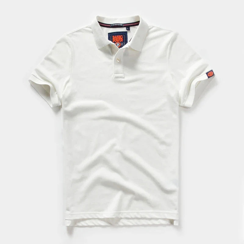 Shirts for Men 2023 autumn Men's clothing Short Sleeve tee Cotton Golf Shirts Mens Shirts and Blouses Simple polo-tshirt for men