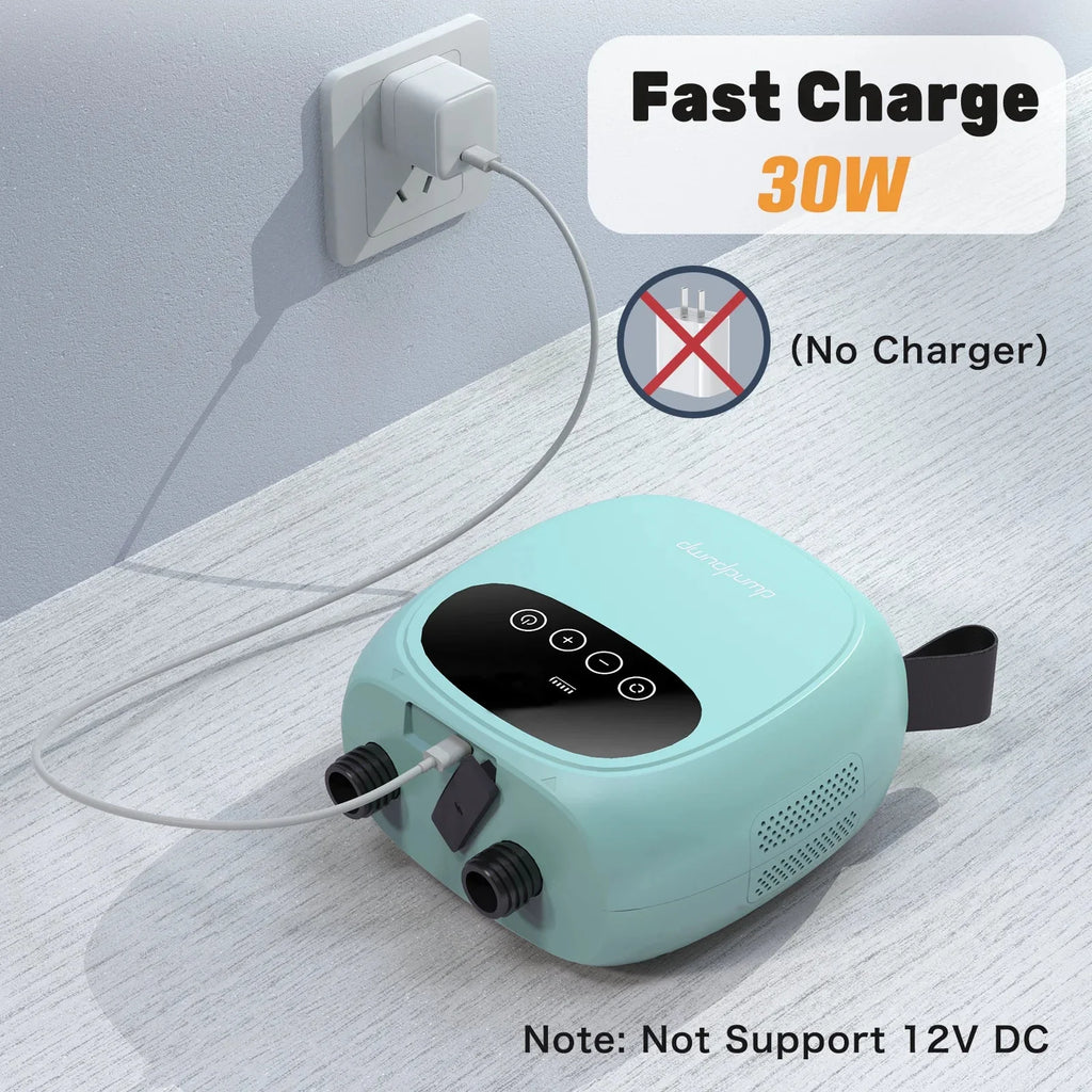 dwndpump Electric 20PSI SUP Pump 38.48Wh Battery Paddle Board Inflation Deflation for Kayak Boat Surfing Board Stand Up Paddle