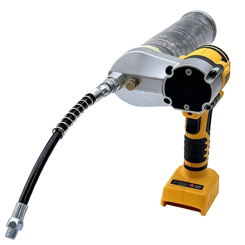 Fit Dewalt Brushless Electric Grease Gun LED Electric Oil Injector Fat Machine Electric Grease Gun Tools For 18V Battery
