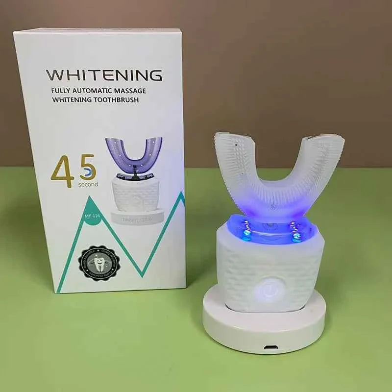Sonic U-shaped electric toothbrush, children's toothbrush, oral cleaning machine, ultrasonic teeth cleaner, household
