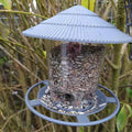 Bird Feeder Automatic Hanging Outdoor Garden Gazebo  Bird Feeding Container With Hang Rope House Decor Pet Supplies