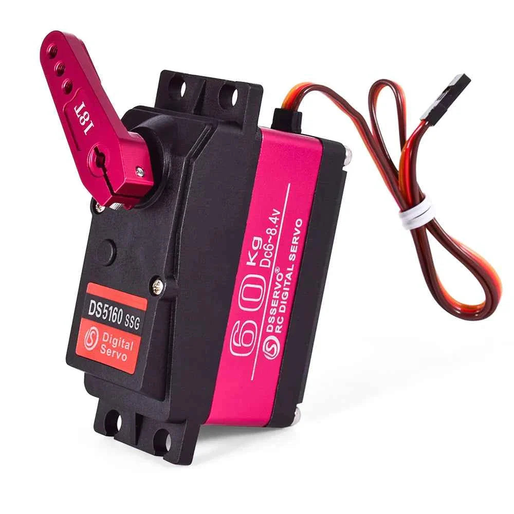 RC Steering Servo High Torque Servo Waterproof 60Kg 80Kg 150Kg 1/5 1/6 servo HV Metal Digital for  HPI Baja 5B SS RC Car