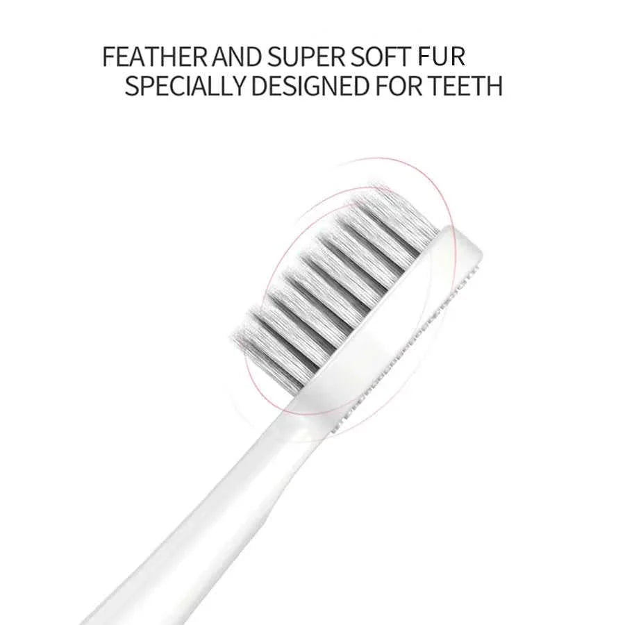 Sonic Electric Toothbrush for Men and Women Adult Household Non Rechargeable Soft Hair IPX6 Waterproof