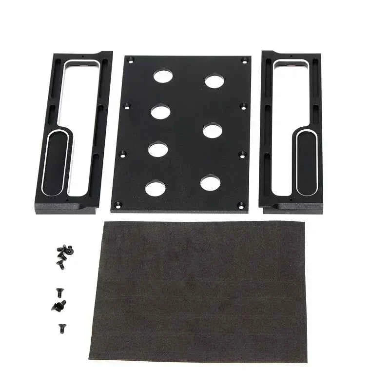 RC Cars Metal Repair Station Work Stand Assembly Platform for RC 1/8 1/10 Rock Crawler Climbing Cars Model Accessories