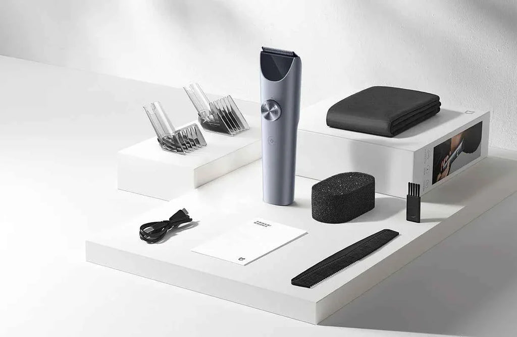 MIJIA Hair Clipper 2 Cutting Machine Trimmer Professional Clippers Titanium Alloy Blade Rechargeable Barber Shaver Cutter