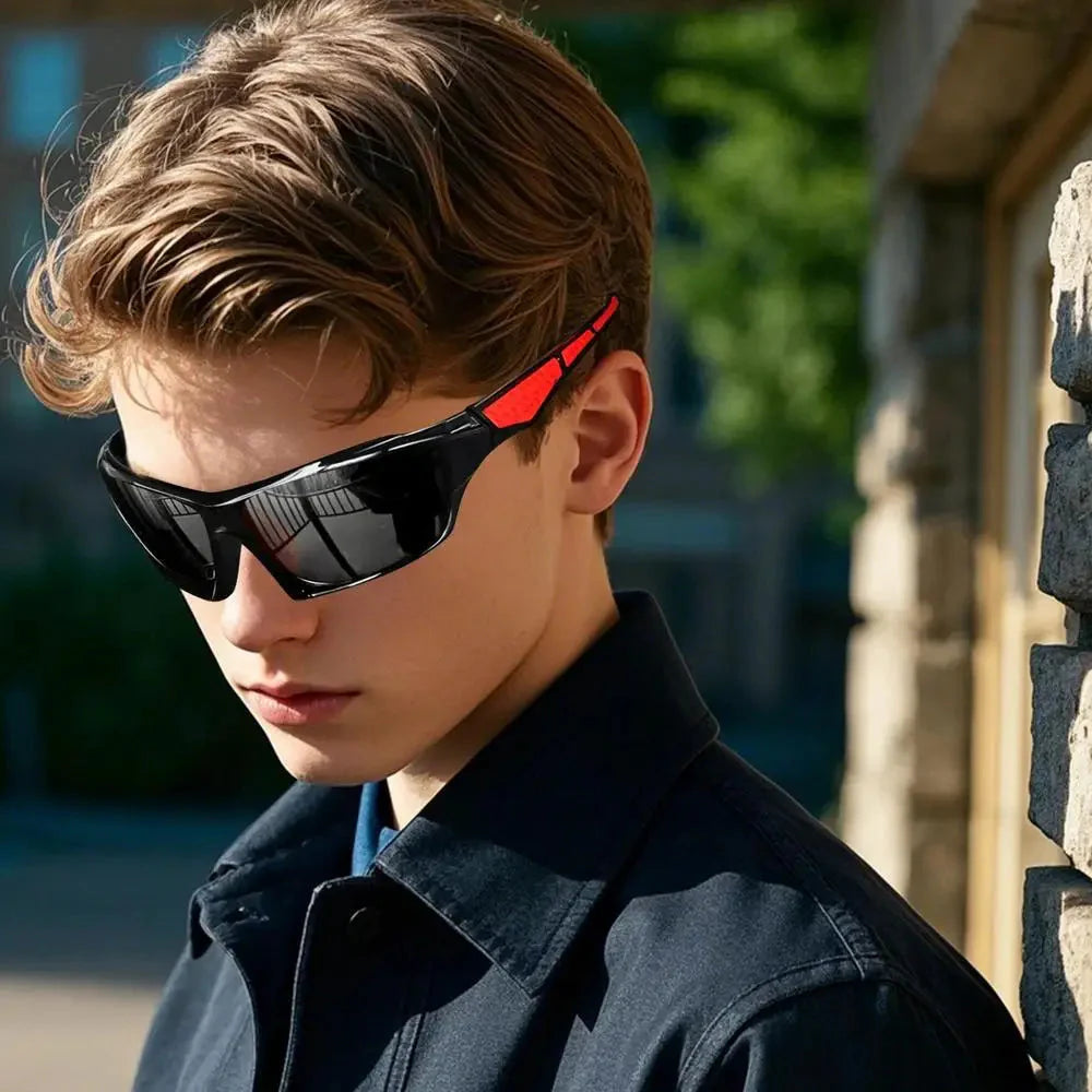 Protection Sun Glasses Glasses Comprehensive Mens Sun Comfortable Fashion Shades Outdoor Sport Eyewear For Driving Running
