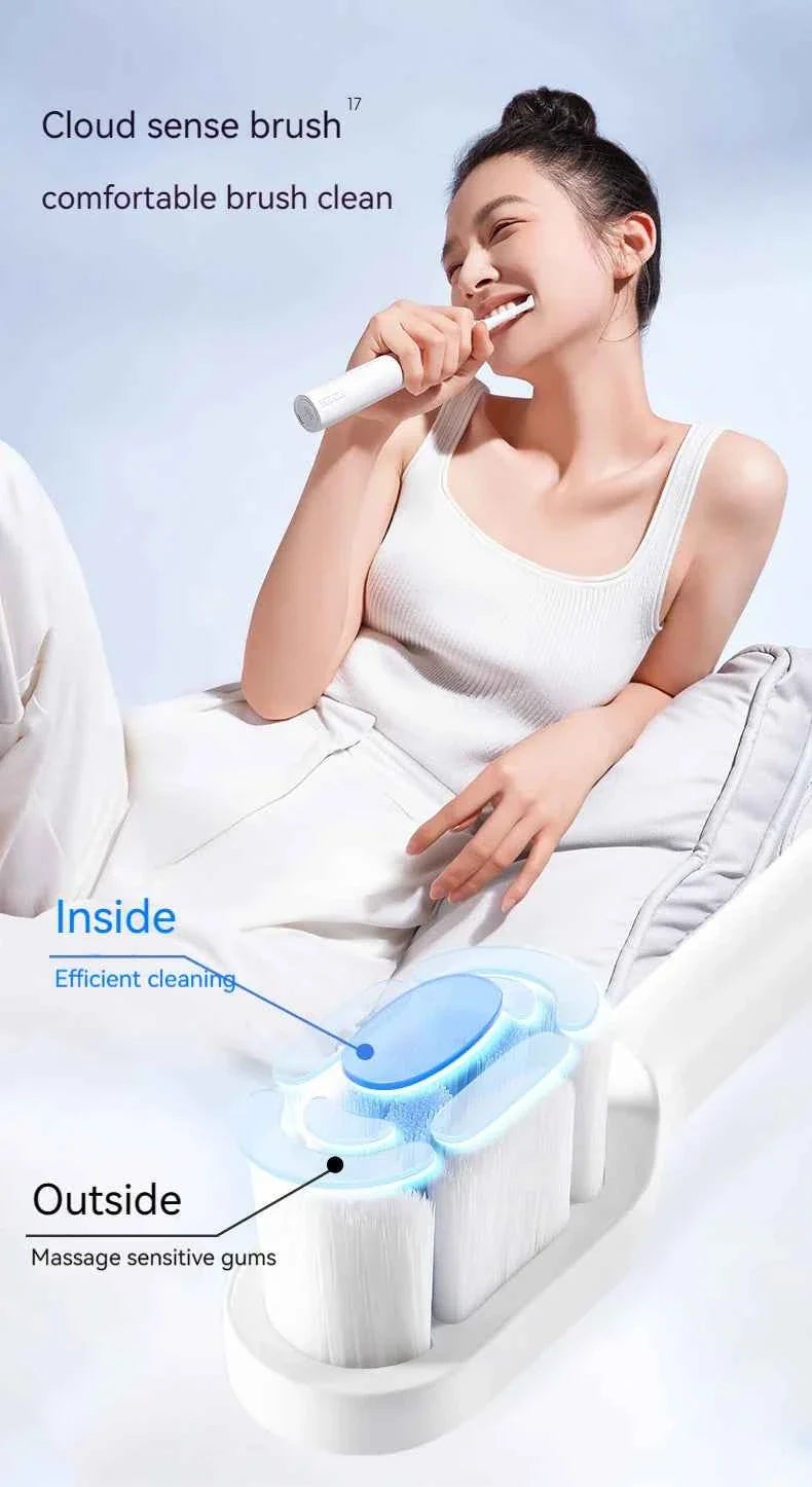 SOOCAS X3S Sonic Electric Toothbrush 180 Days Battery Life Smart Ultrasonic Tooth Brush Cleaner Adult Automatic IPX8 Waterproof