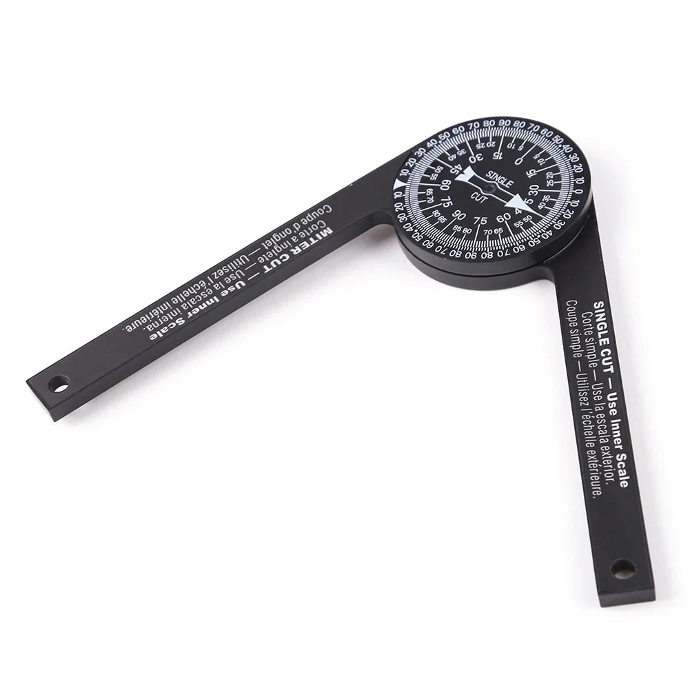 Professional Miter Saw Protractor Angle Finder Precision Miter Angle Finder for Carpenters Plumbers Bevel Protractor Woodworking