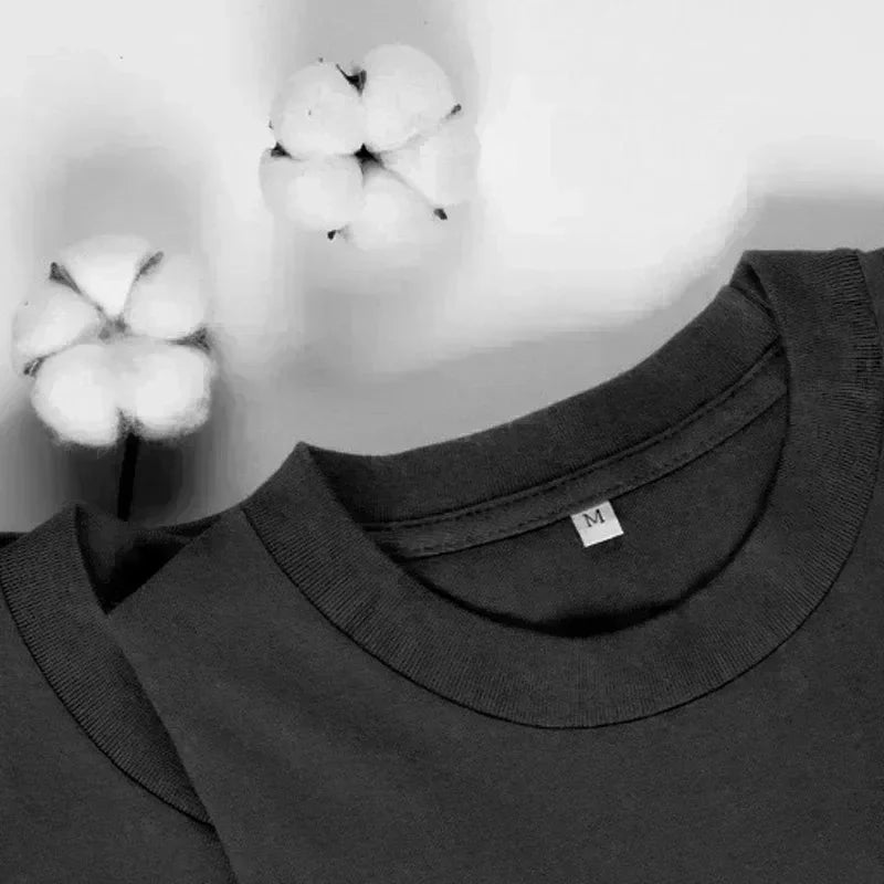 New Couple's Short-sleeved T-shirts for women, Luxurious Printed Men's and Women's T-shirts with Round Necks and Half Sleeves