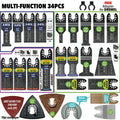 Oscillating Saw Blades Kit，Multitool Blades - Compatible with Milwaukee Dewalt  Worx Skil AEG Ryobi